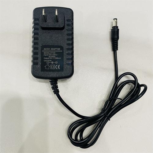 12v2a电源适配器 美规插头充电器医疗设备路由器直流开关电源